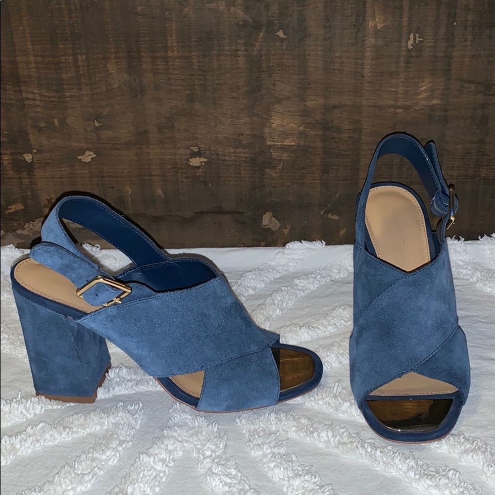 Aldo Open Toe Chunky Heeled Sandal